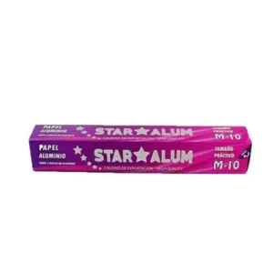 PAPEL ALUMINIO STAR ALUM 10
