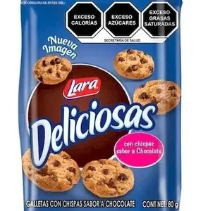 DELICIOSAS  CHOCO CHISPAS 230G