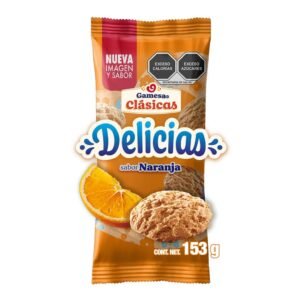 DELICIA  GAMESA NARANJA 153G