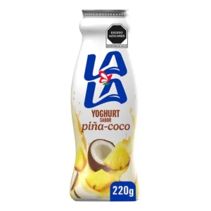 YOGHURT LALA PIÑA-COCO 220G
