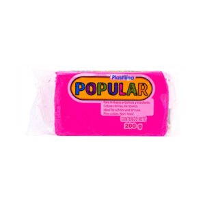 PLASTILINA POPULAR ROSA MEX