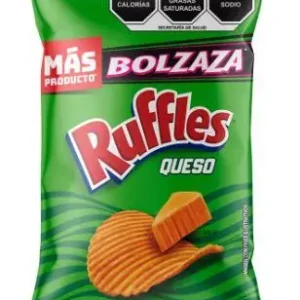 RUFFLES  QUESO BOLZAZA 92 G